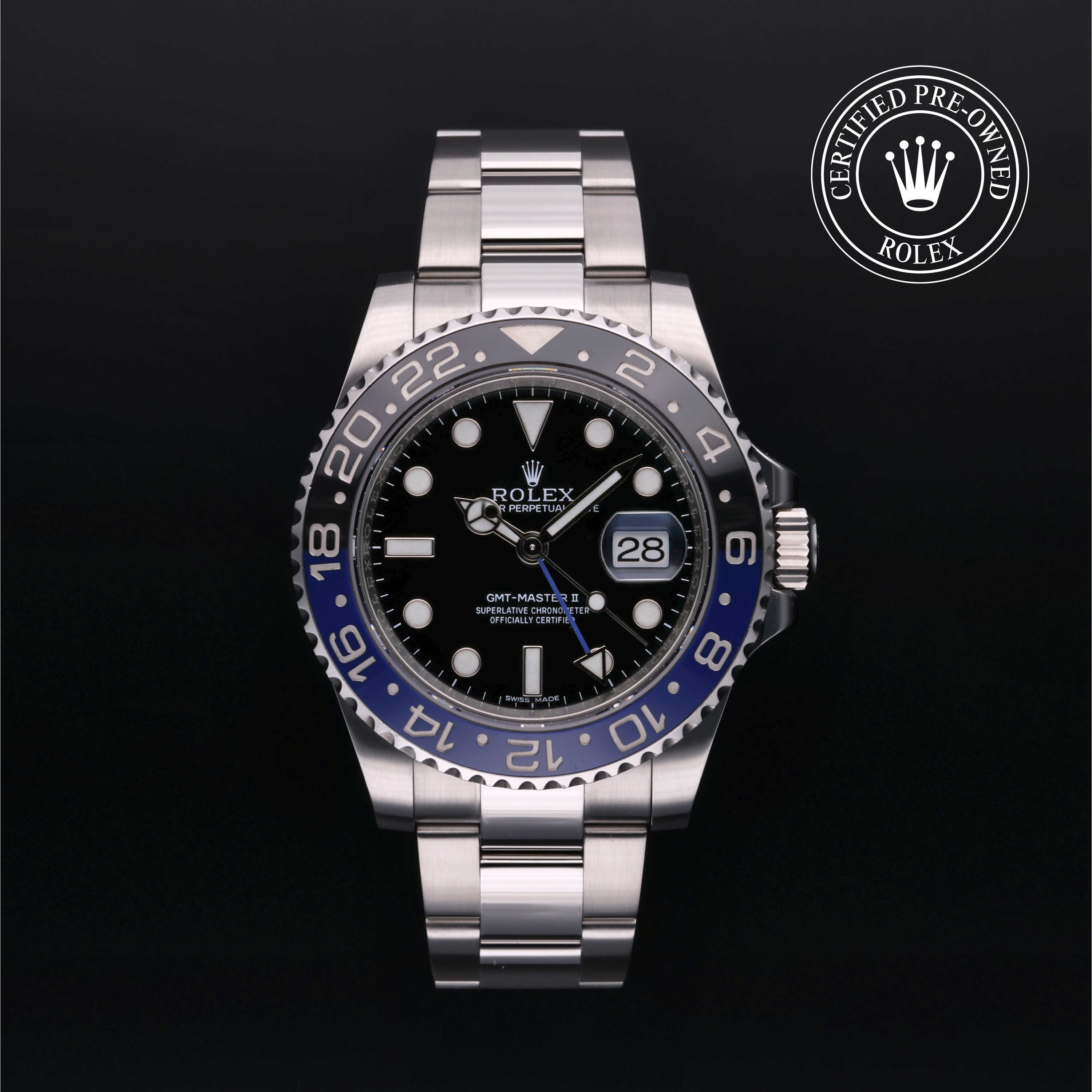 Pre owned shop gmt master ii