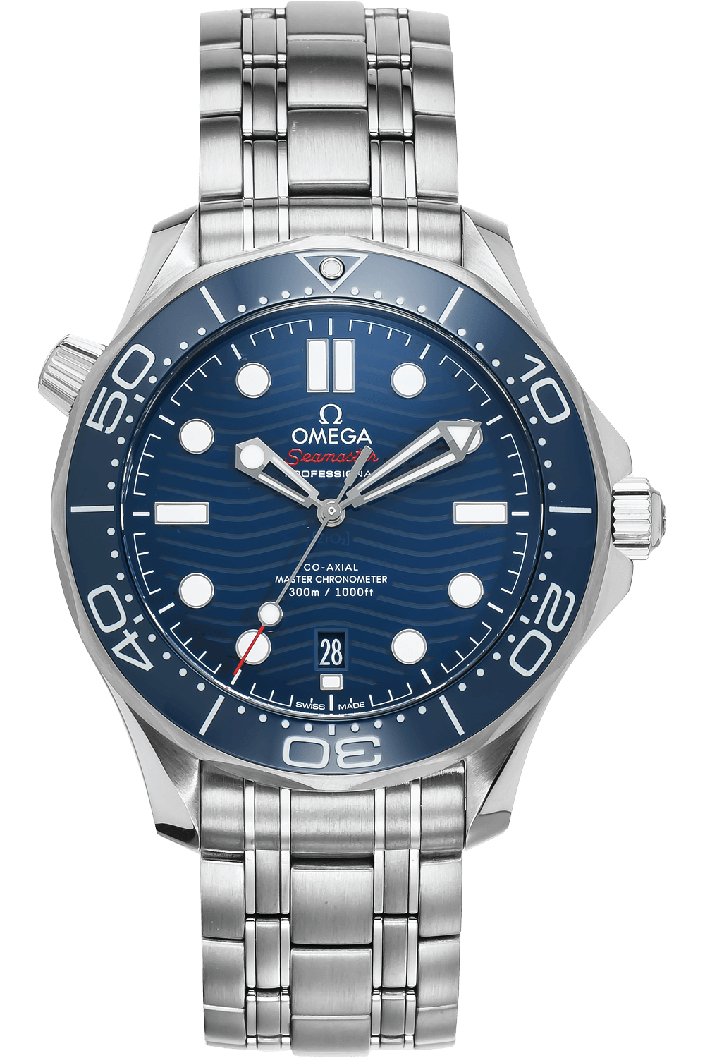 Pre Owned Omega Seamaster Diver Co Axial 21030422003001