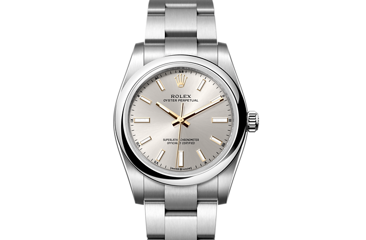 Rolex Oyster Perpetual in Oystersteel M124200 0001 Tourneau