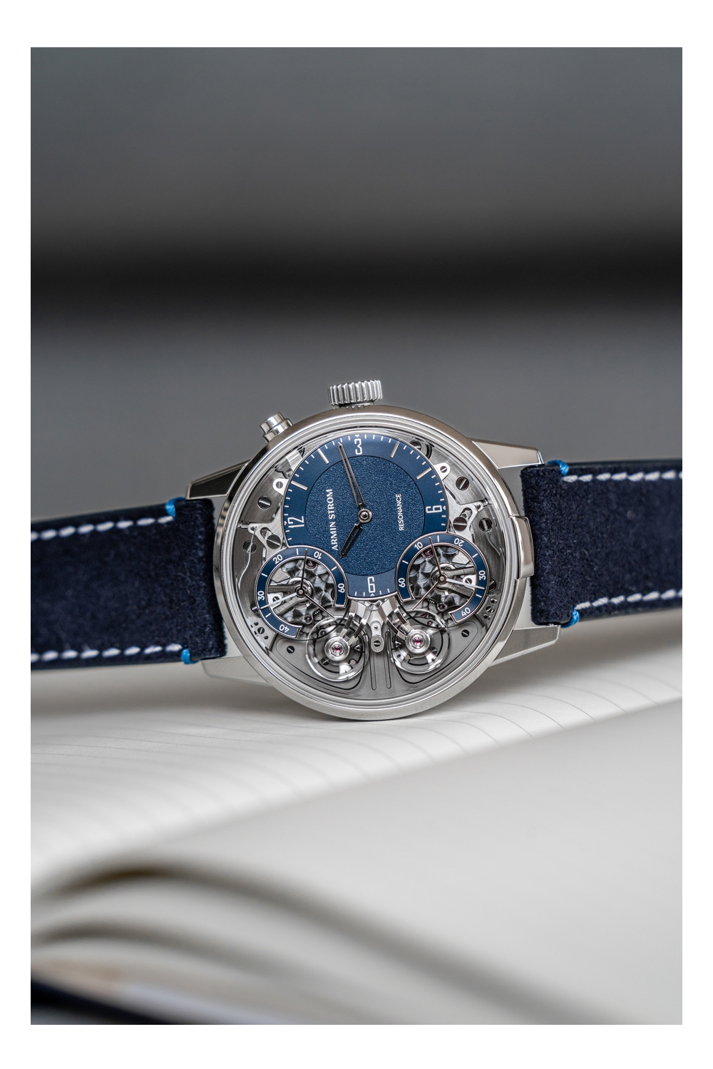 Armin Strom Mirrored Force Resonance Manufacture Edition Blue