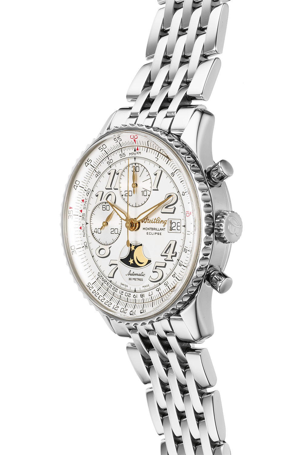 Pre-Owned Breitling Montbrillant Eclipse (A43030)