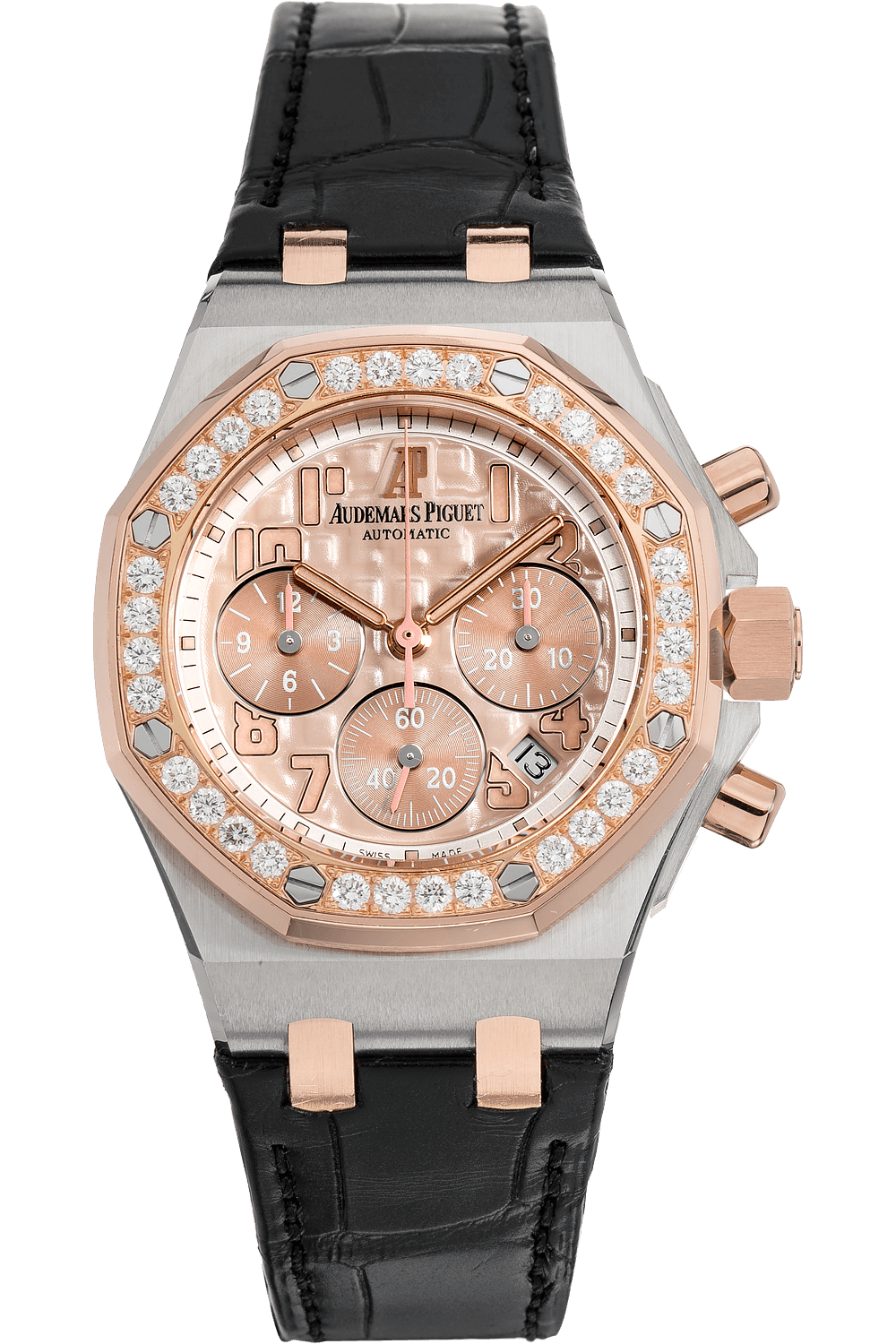 ロイヤルクイーン Audemars Piguet Lady Royal Oak Black Dial 26267FS.ZZ.D002CA.01