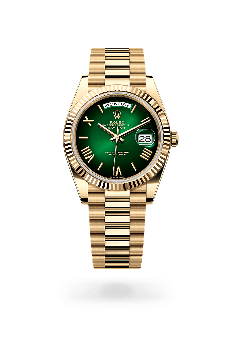 Rolex perpetual day date 40 sales
