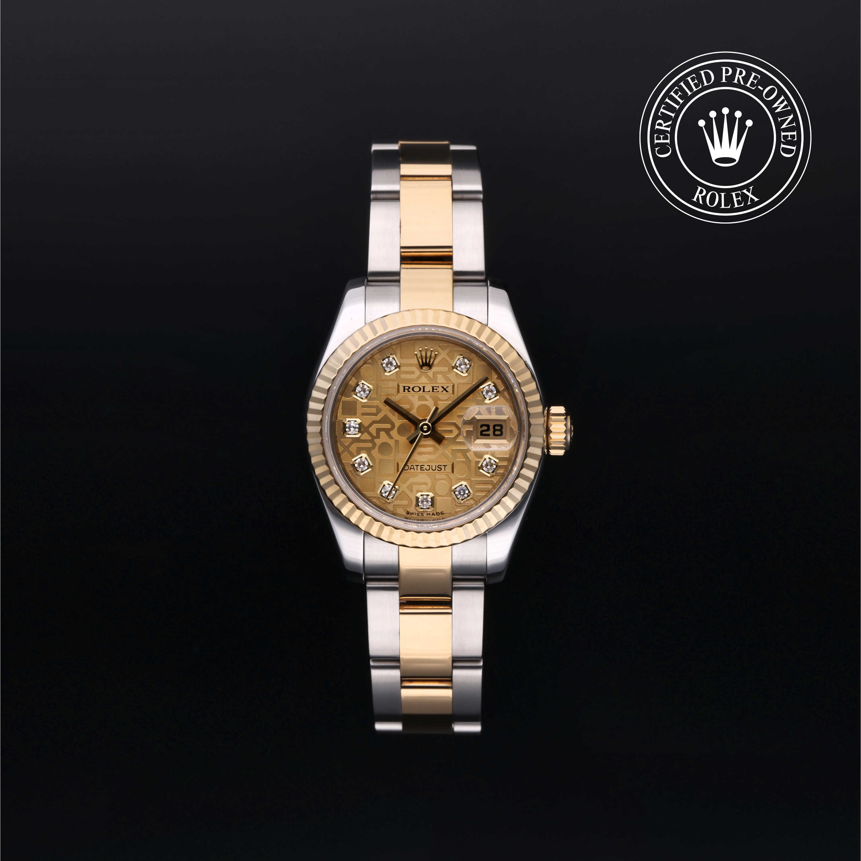 Certified pre owned rolex women's deals