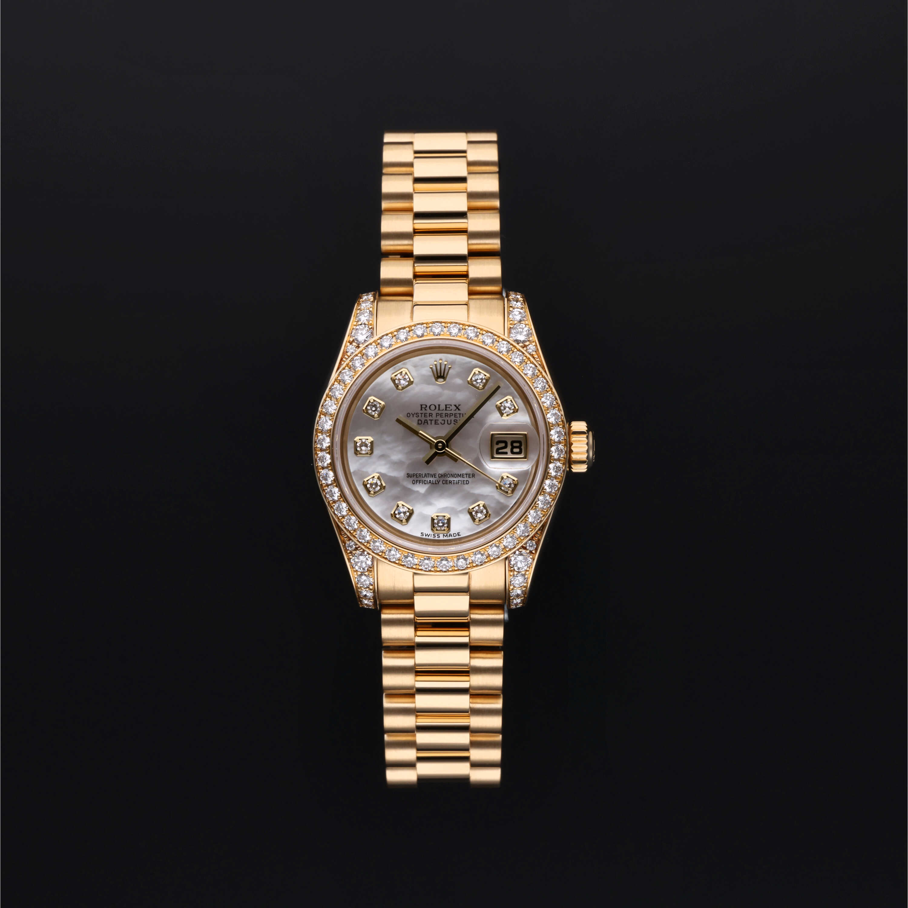 Rolex Certified PreOwned Datejust 26 mm in Yellow Gold, 179158