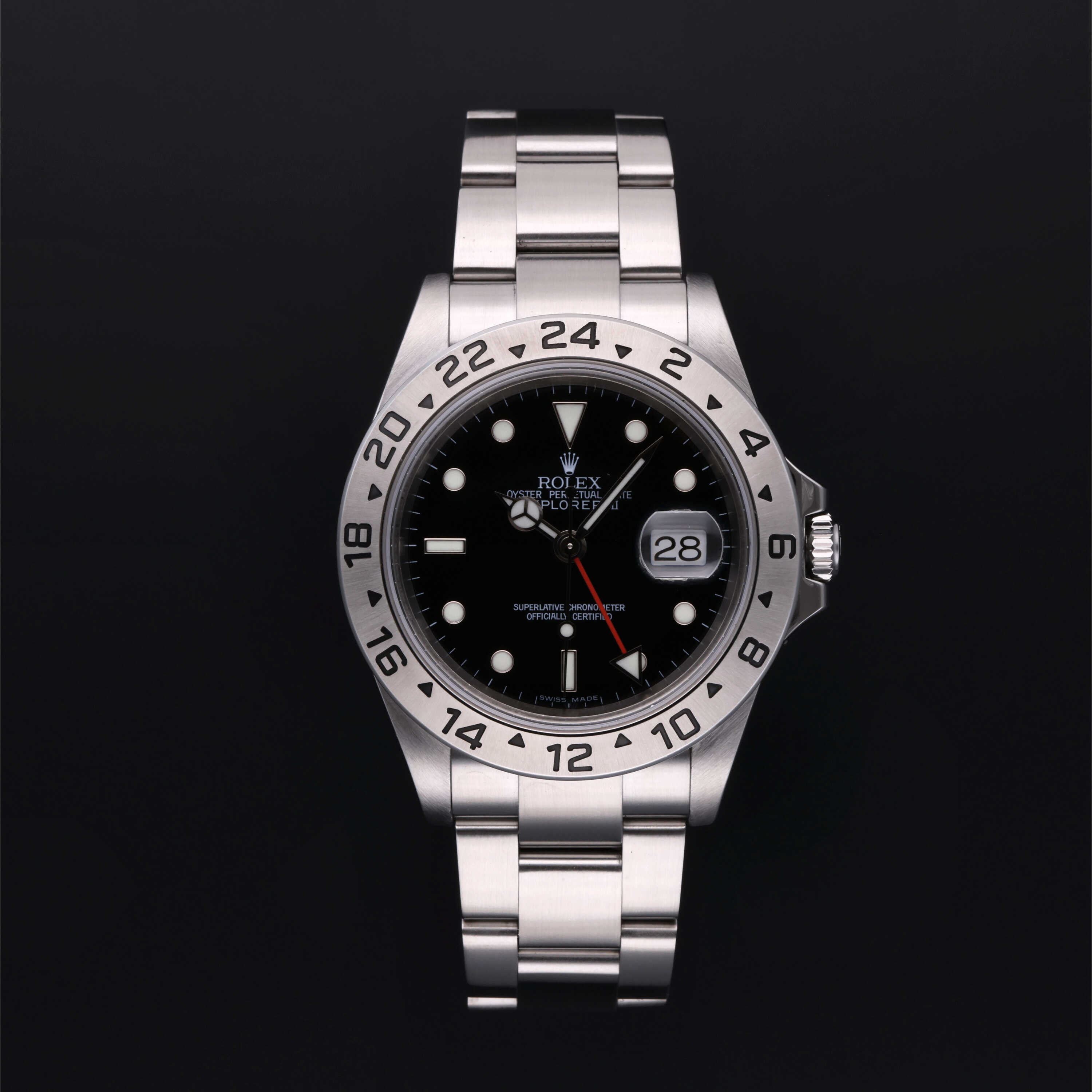 Rolex explorer 2 best sale 2003