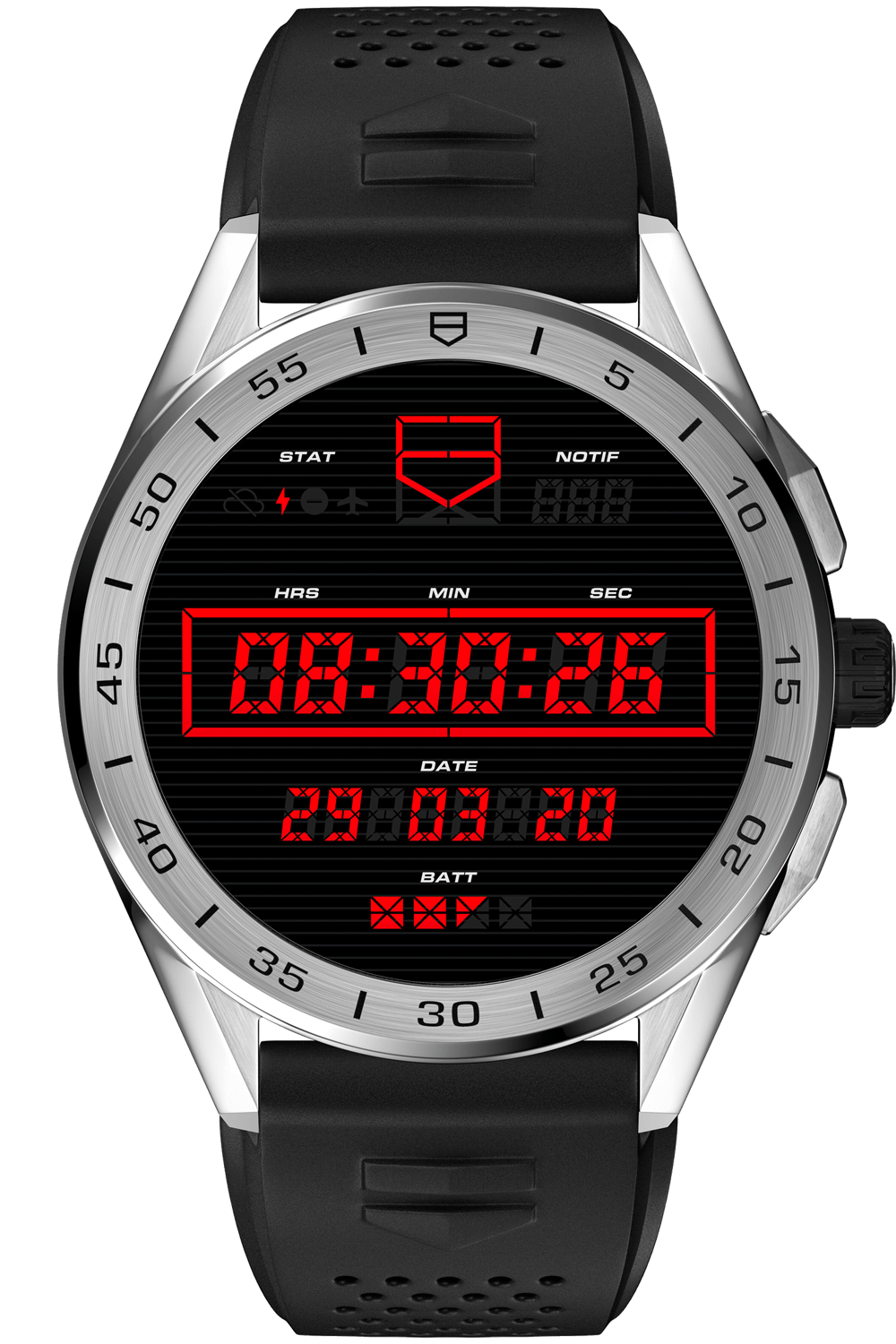 値下げTAG HEUER CONNECTED 　SBG8A12 TAG Heuer Connected Stainless Steel 45MM (SBG8A12.BT6219)