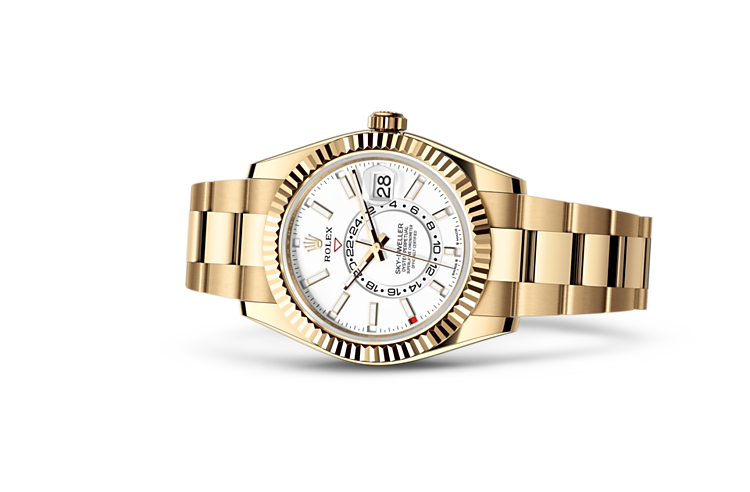 White gold skydweller hot sale