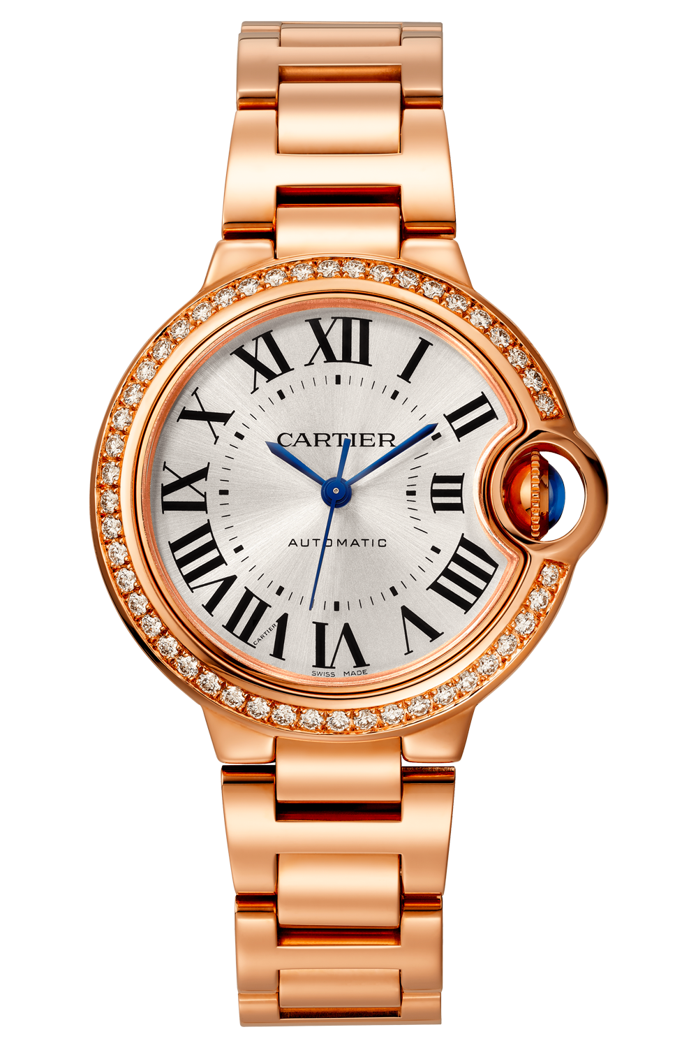 Cartier ballon bleu 33mm rose gold online