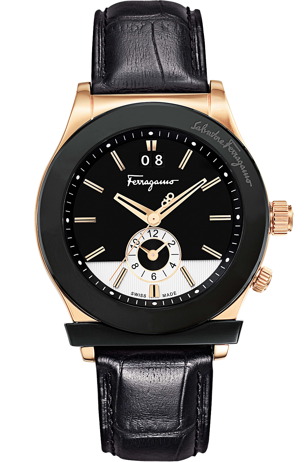 Ferragamo 1898 Quartz Dual Time 40mm (F62LDT5213S009)