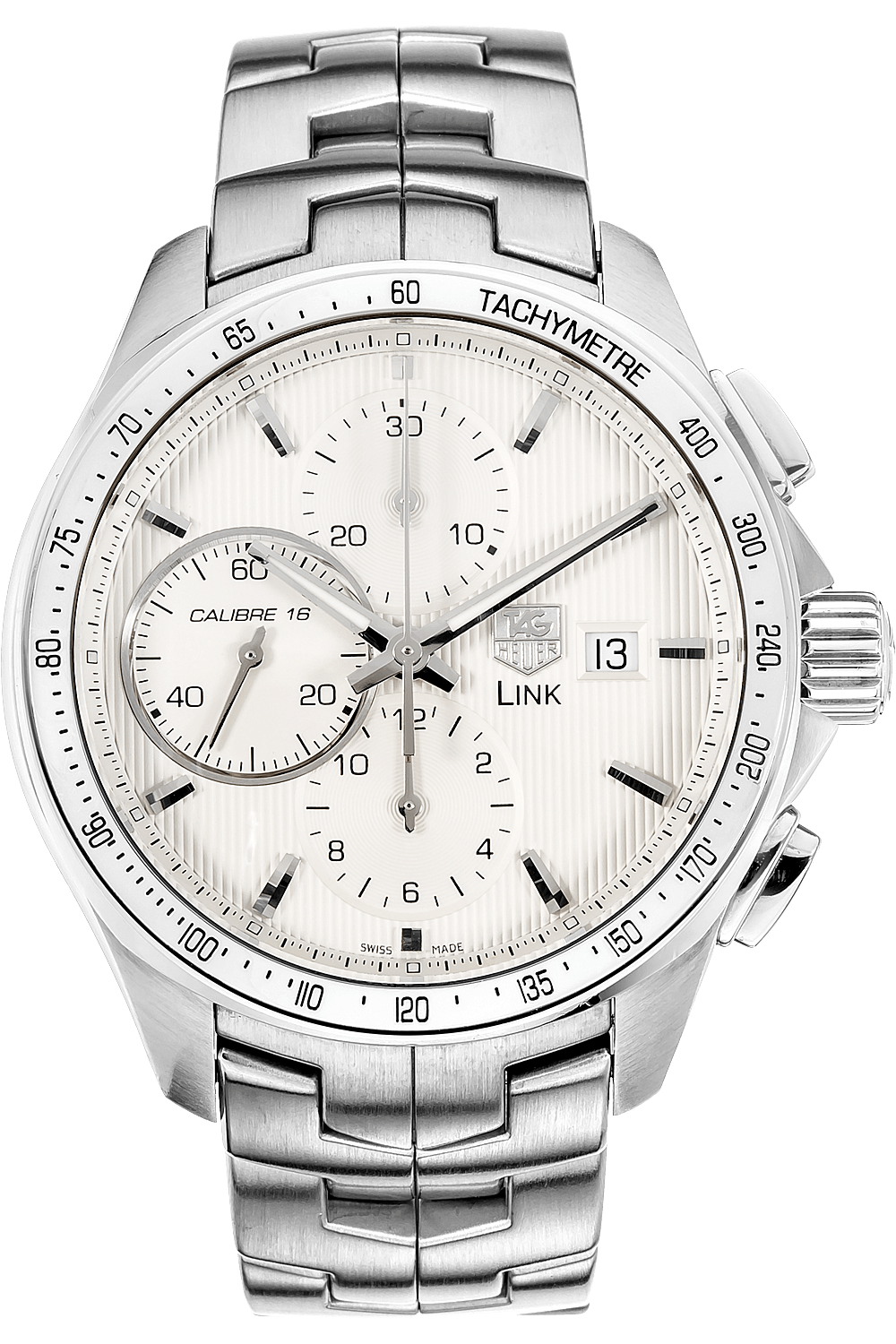 Tag heuer link sales calibre 16 automatic chronograph