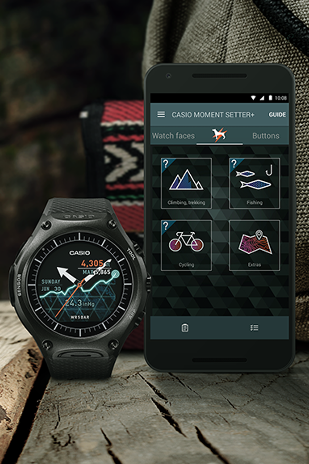 Casio Smart Outdoor Watch (WSD-F10BK)