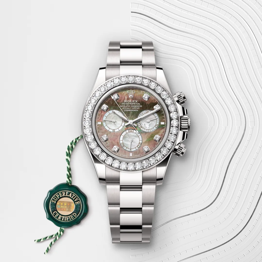 Rolex Cosmograph Daytona 18 ct white gold, M126579RBR-0001