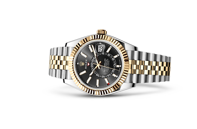 Rolex sky dweller rolesor cheap