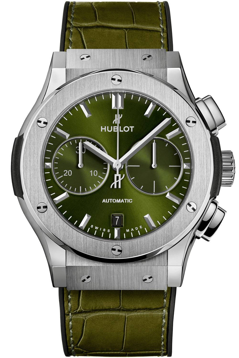 Hublot classic best sale fusion chronograph green