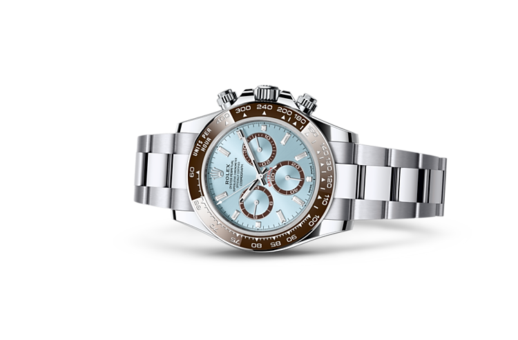 Rolex cosmograph daytona ice blue sale dial platinum mens watch