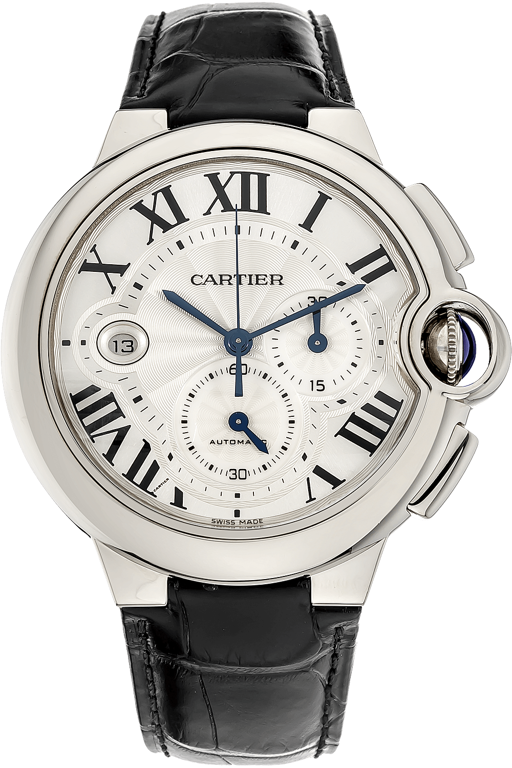 ballon bleu chronograph white gold automatic
