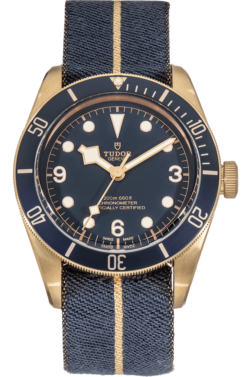 Pre Owned Tudor Heritage Black Bay Blue M79250BB 0001