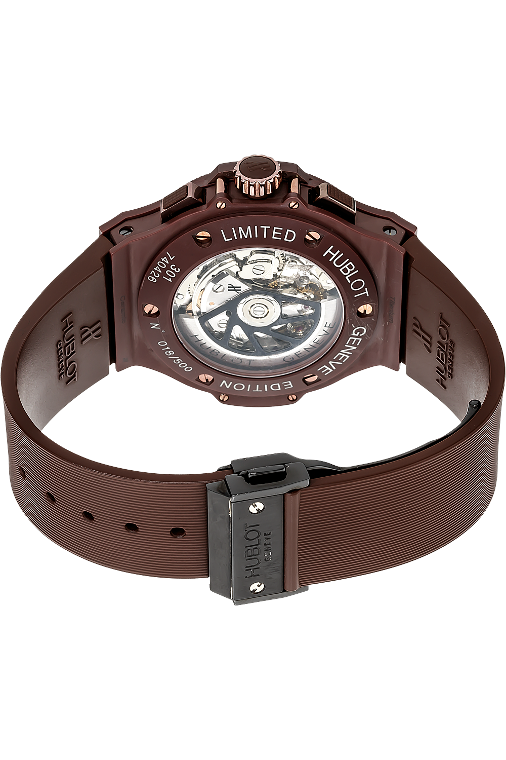 Pre-Owned Hublot PVDBig Bang Chocolate Limited Edition Automatic