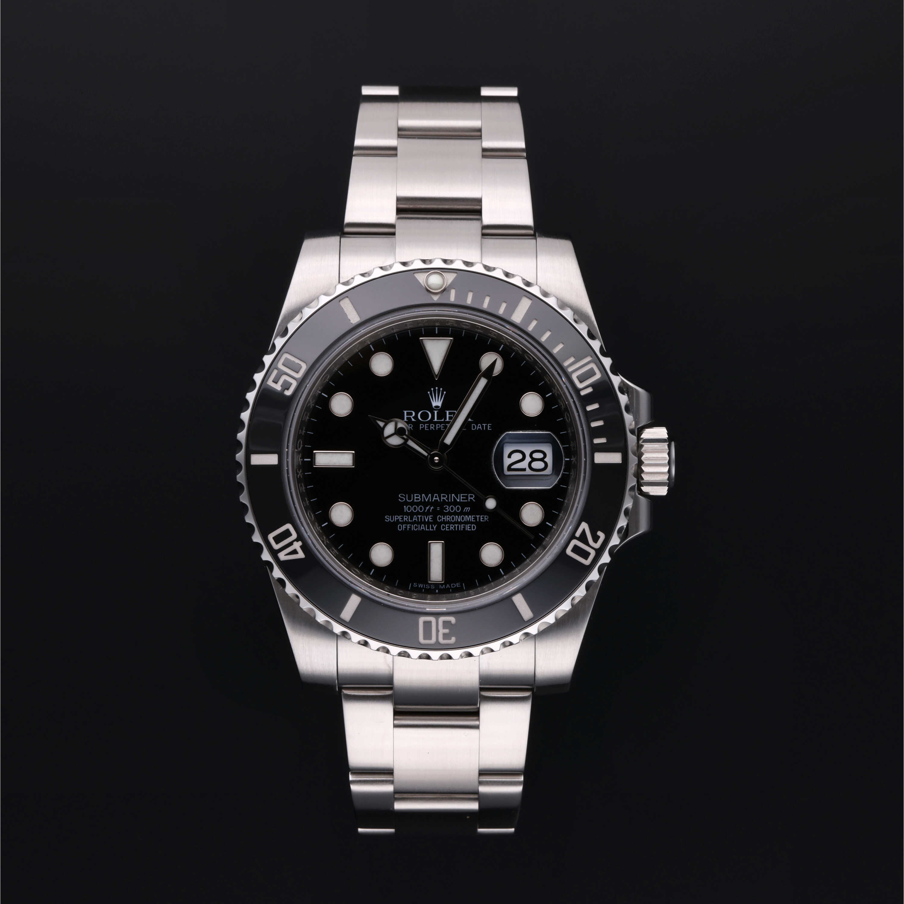 Rolex Pre-Owned | Rolex Submariner 116613LN - Men's Watch - Black Dial - 2014