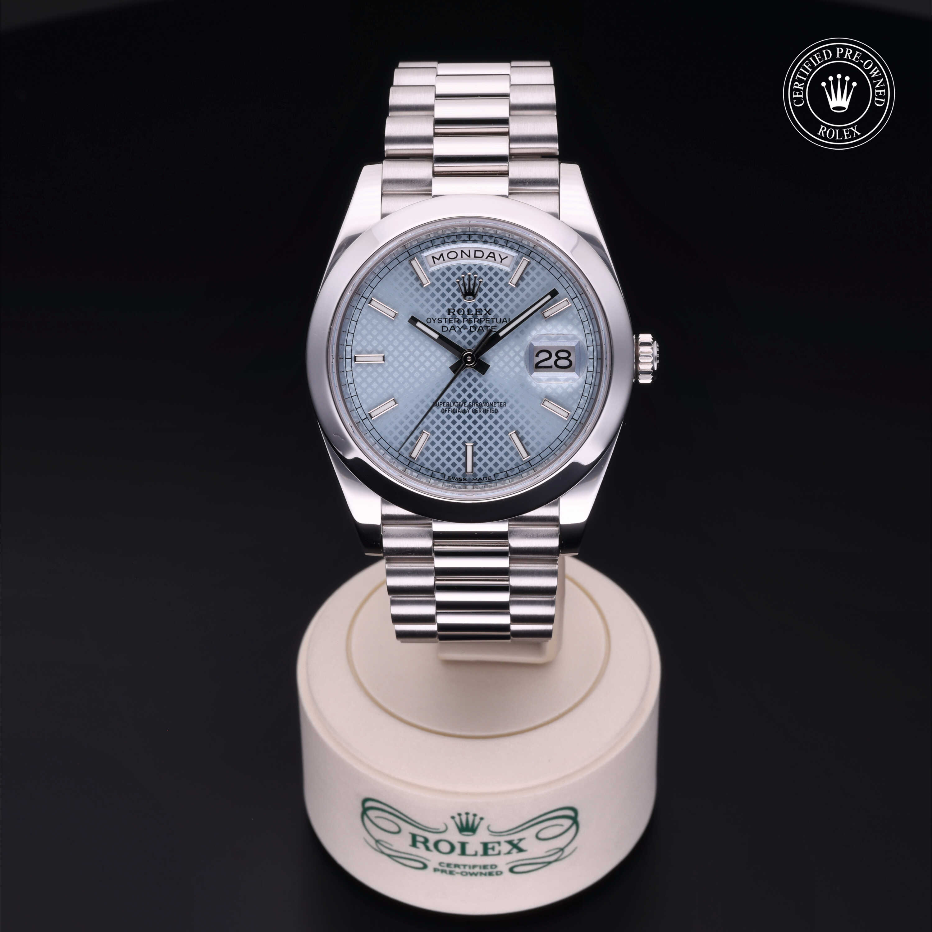 Pre owned discount day date 40