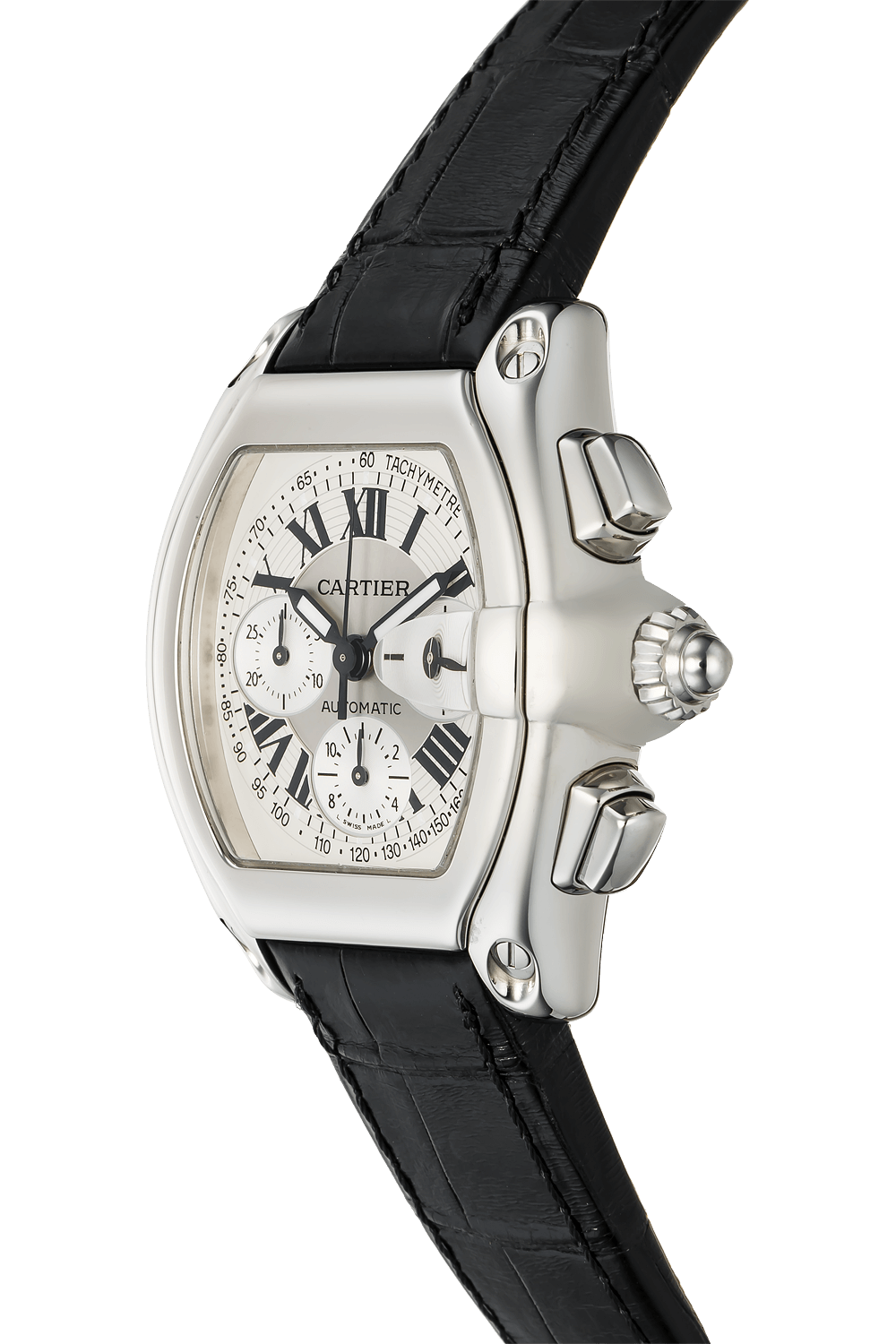Pre-Owned Cartier Roadster Chronograph (W62006X6)