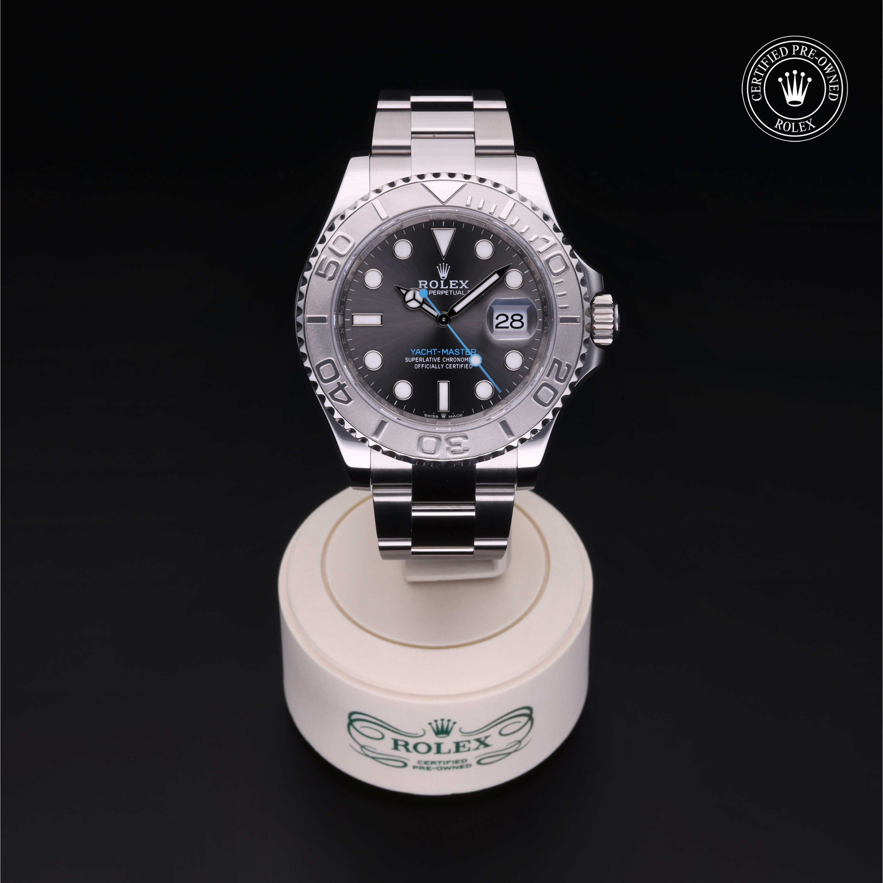 お気にいる Rolex Certified Pre-Owned Yacht-Master (126622-0001) ウィクロス