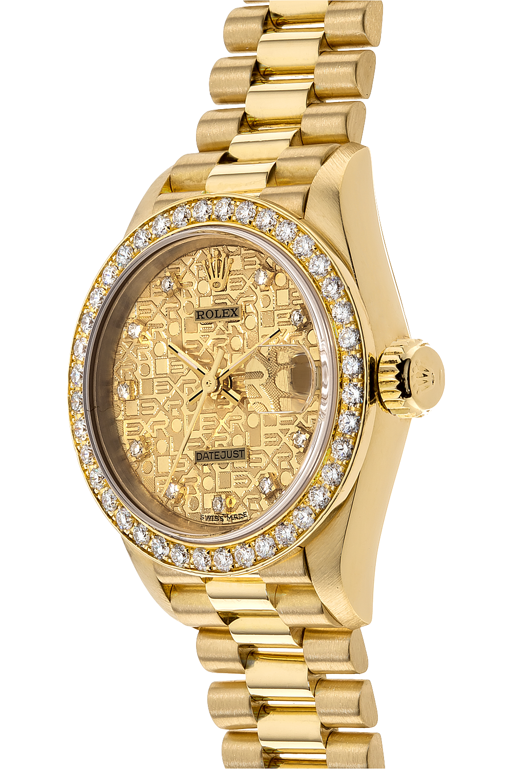 pre-owned rolex datejust automatic (69138)