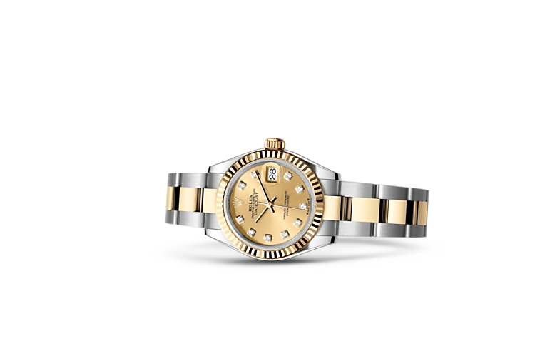 Datejust half new arrivals gold