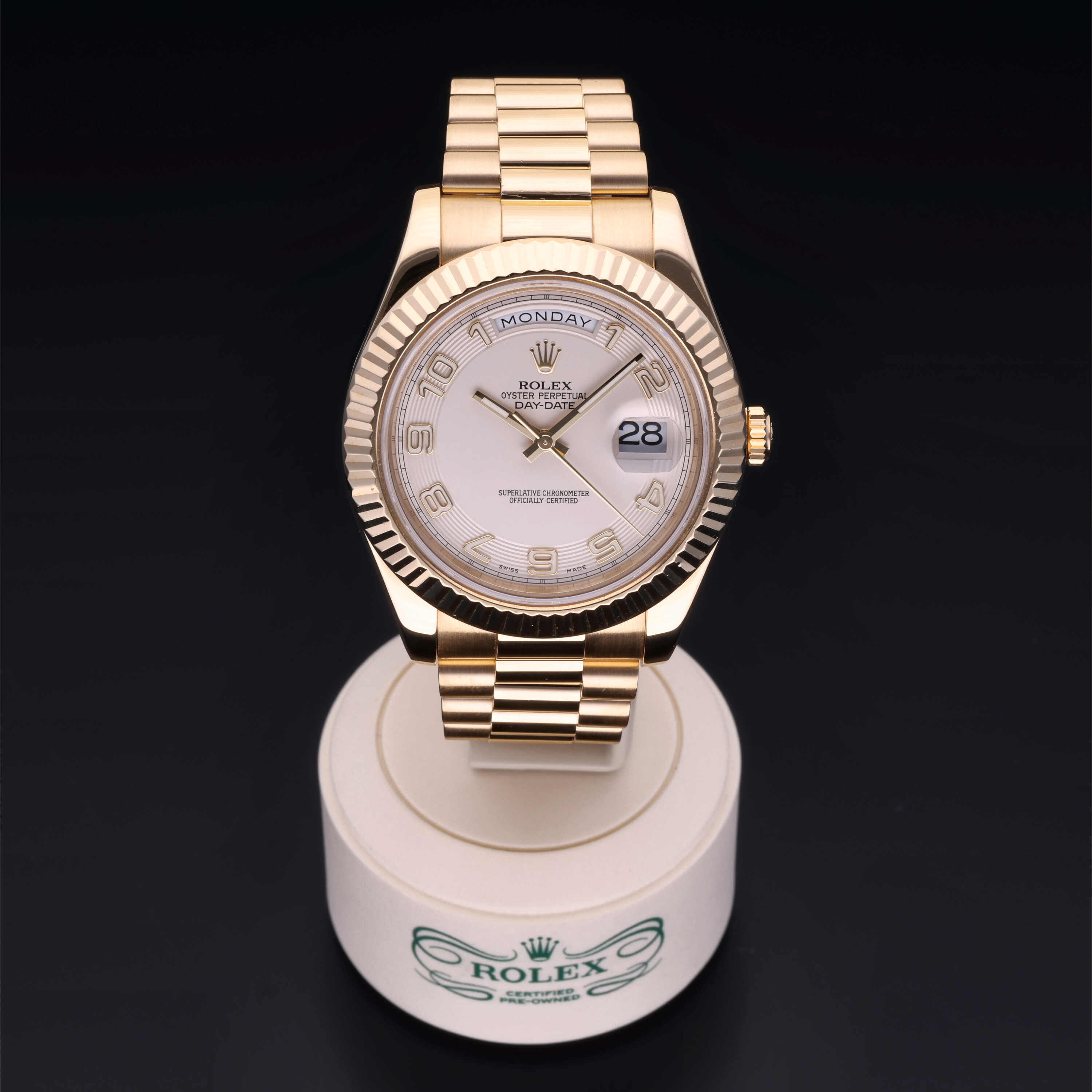 Rolex gold day date 41mm discount