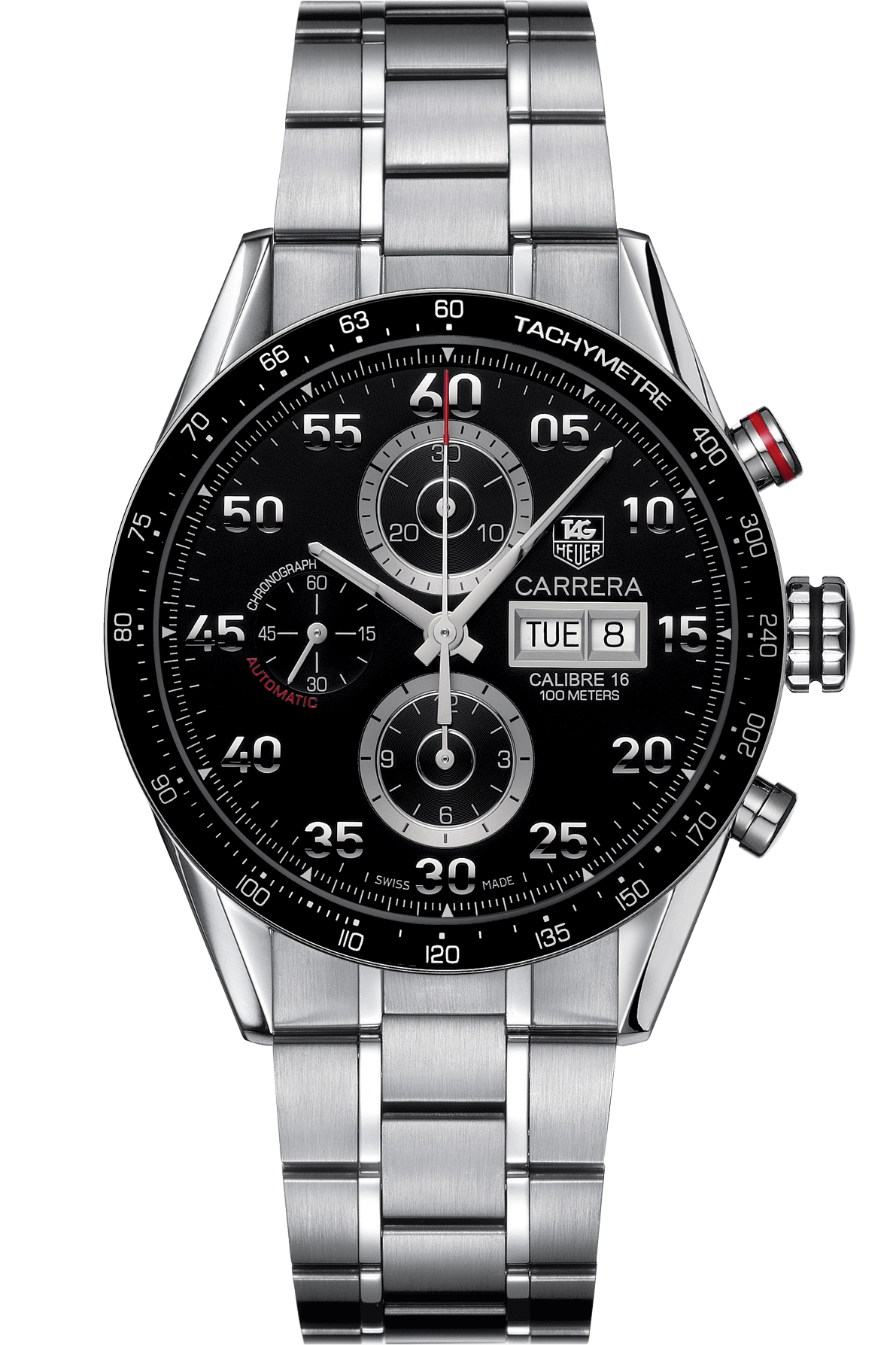TAG Heuer Carrera Automatic Chronograph 43 mm with Black