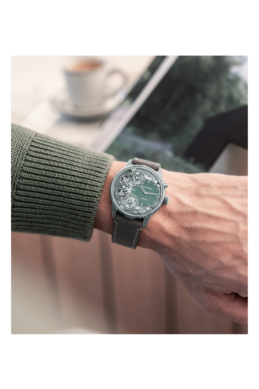 Armin Strom Mirrored Force Resonance Manufacture Edition Green