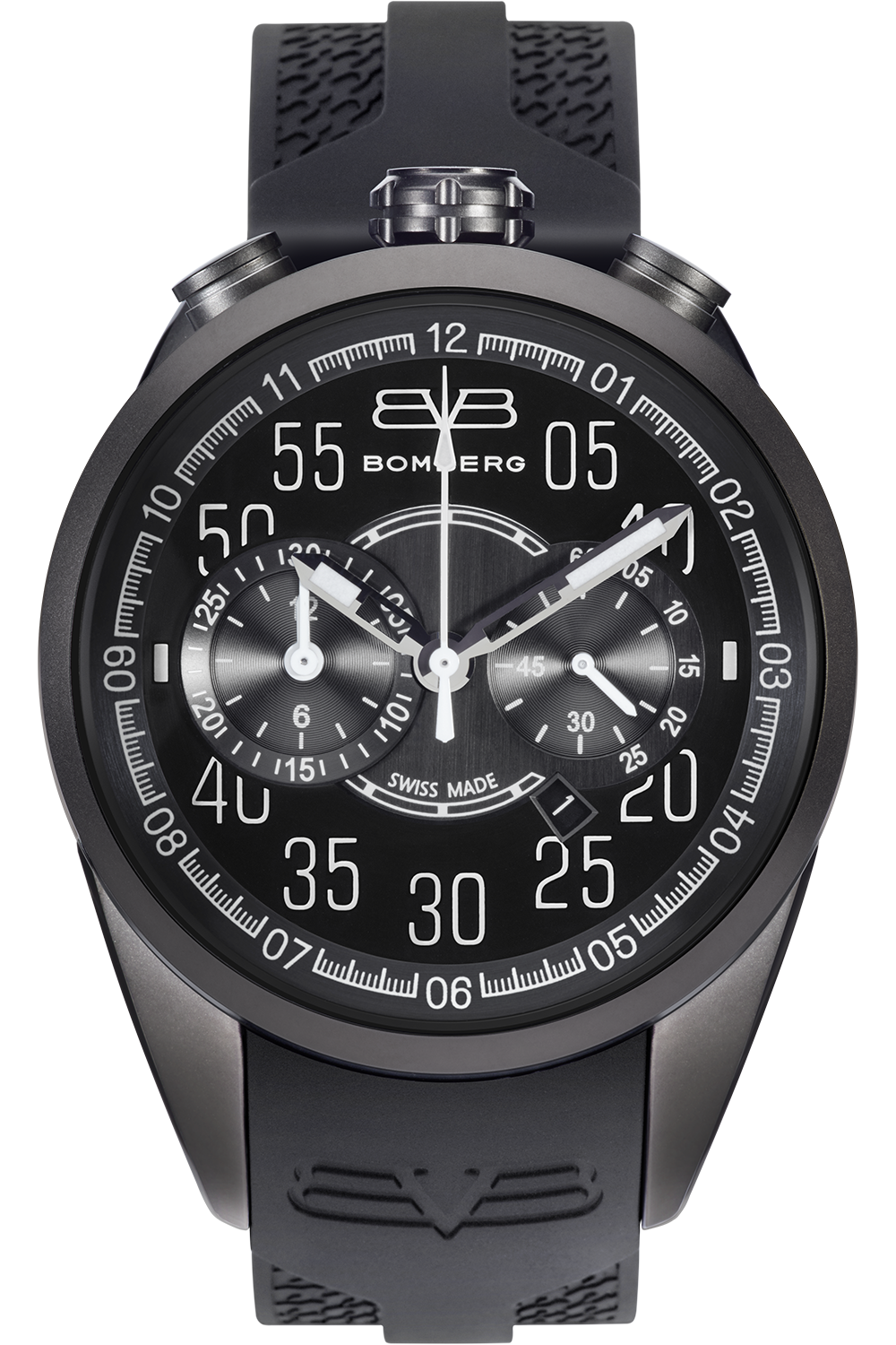 腕時計 ボンバーグ BOMBERG NS44CHPGM 1968 44ｍｍ ☆美品☆箱・保証書付き【BOMBERG】ボンバーグ 1968 44mm