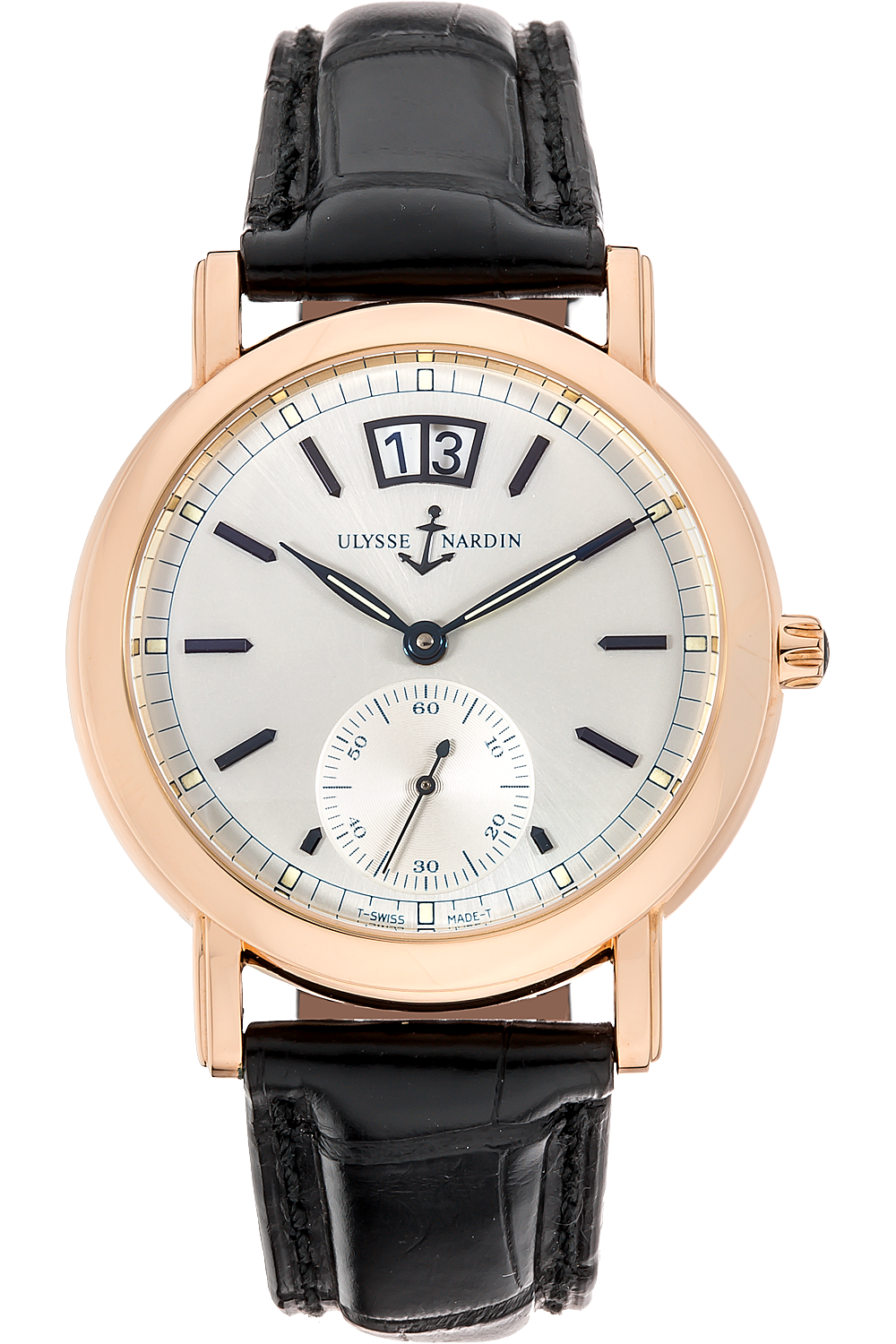 Pre Owned Ulysse Nardin San Marco Big Date Rose Gold Automatic