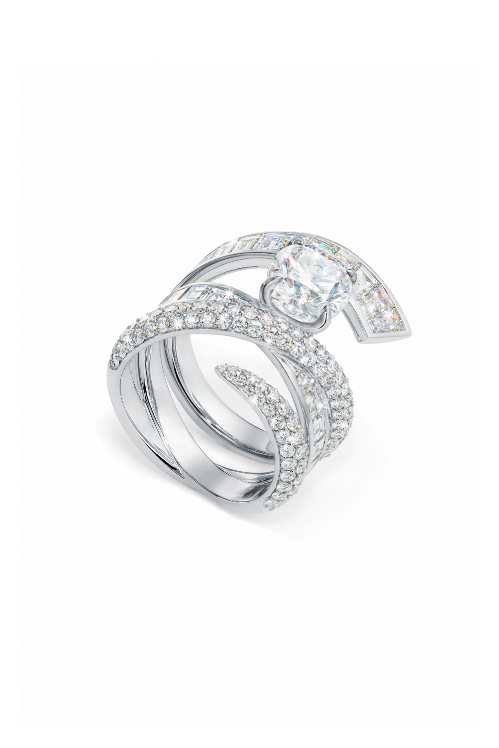 Diamond fire hotsell ring