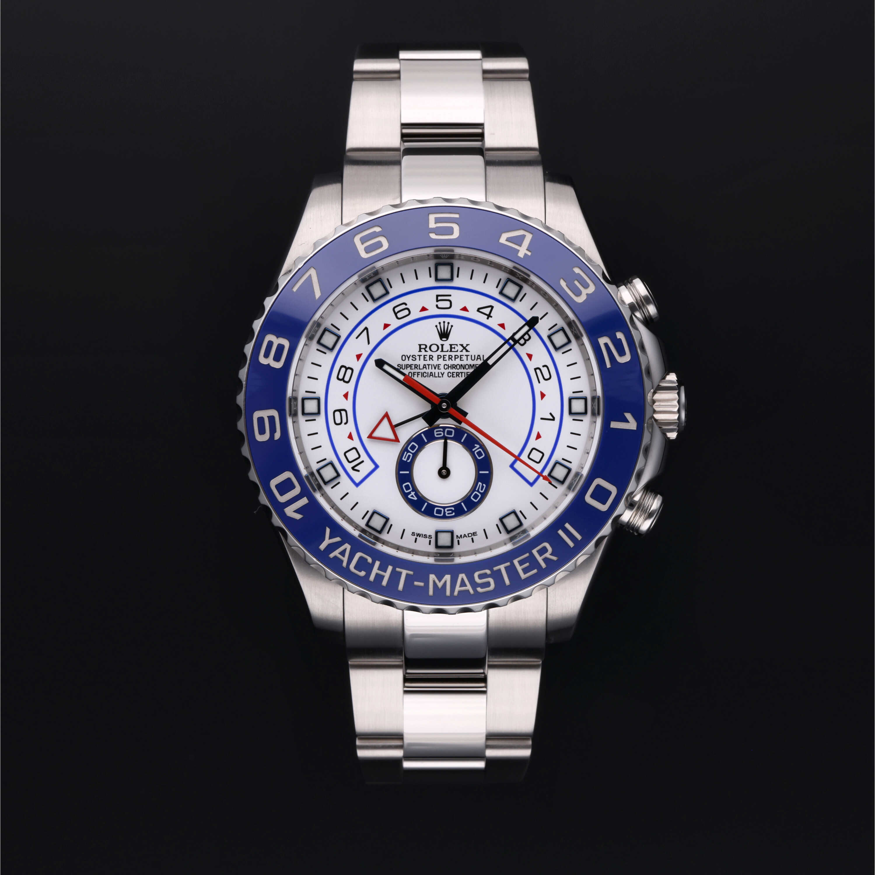 Yacht master 2 on sale stainless steel