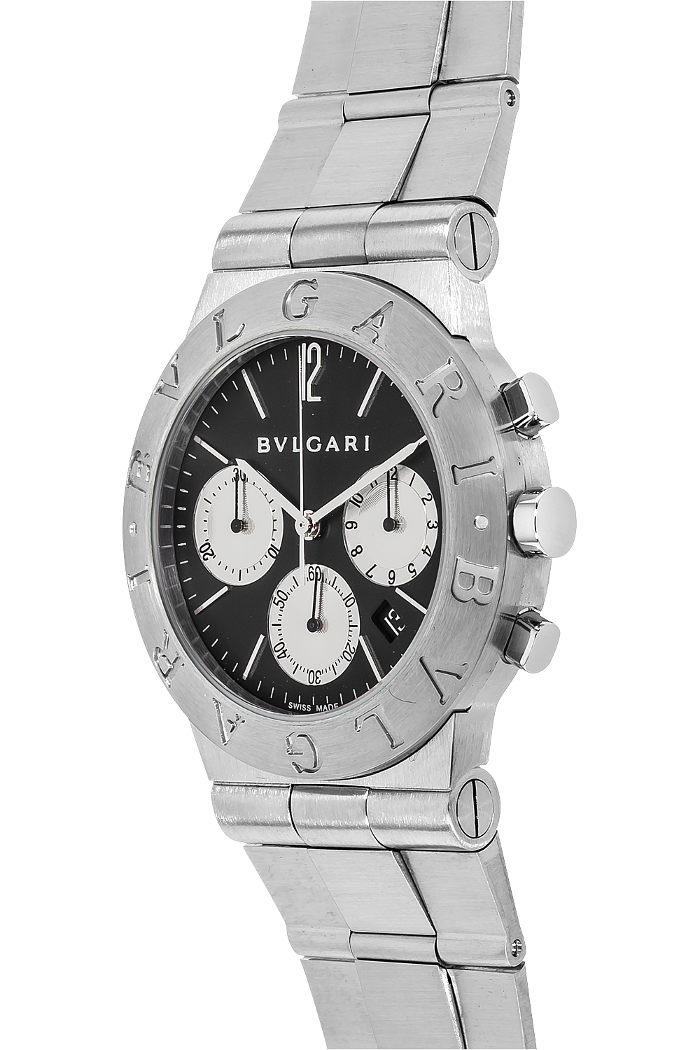 Pre-Owned Bulgari Diagono Chronograph Quartz (CH35S)