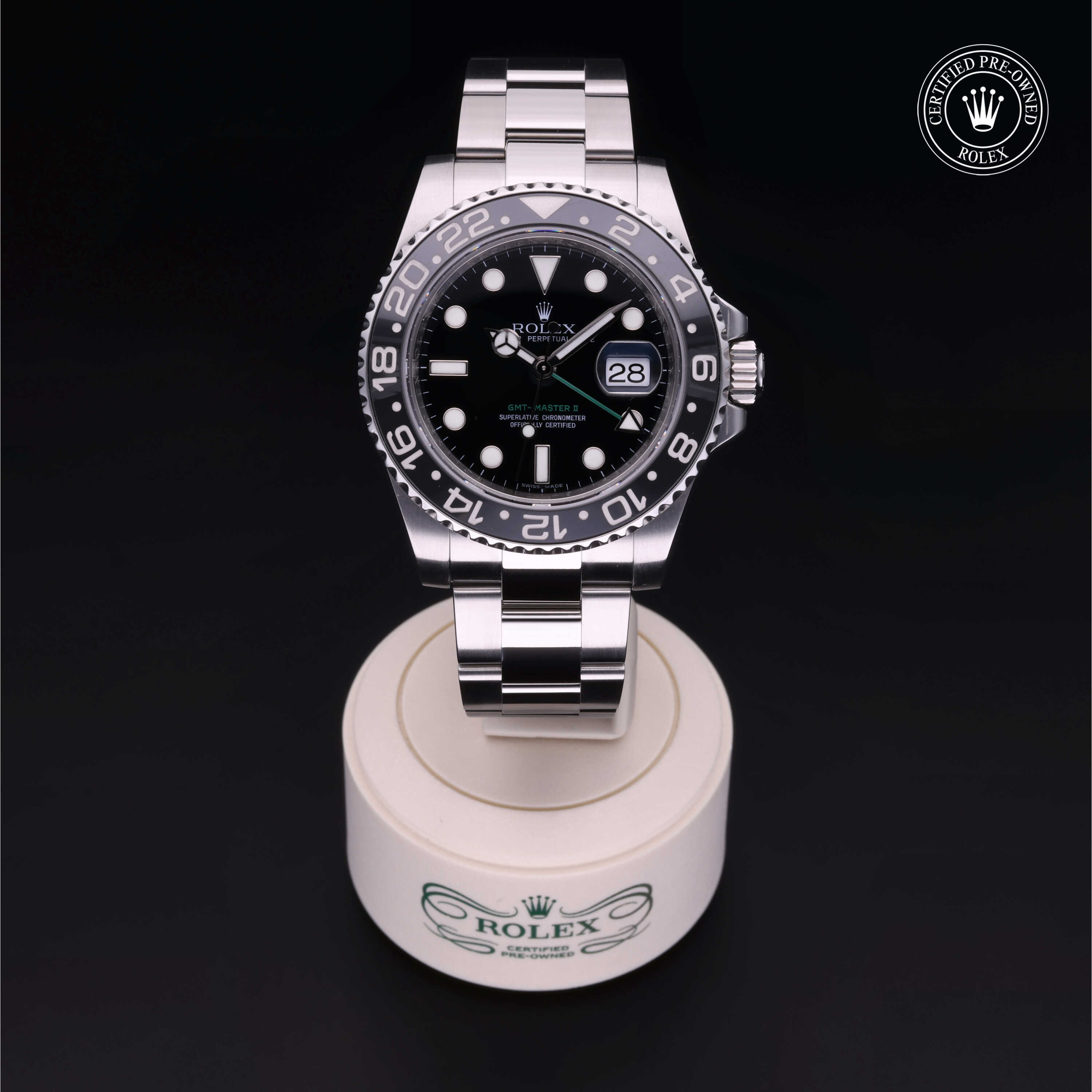 Rolex Certified Pre Owned GMT Master II 116710LN