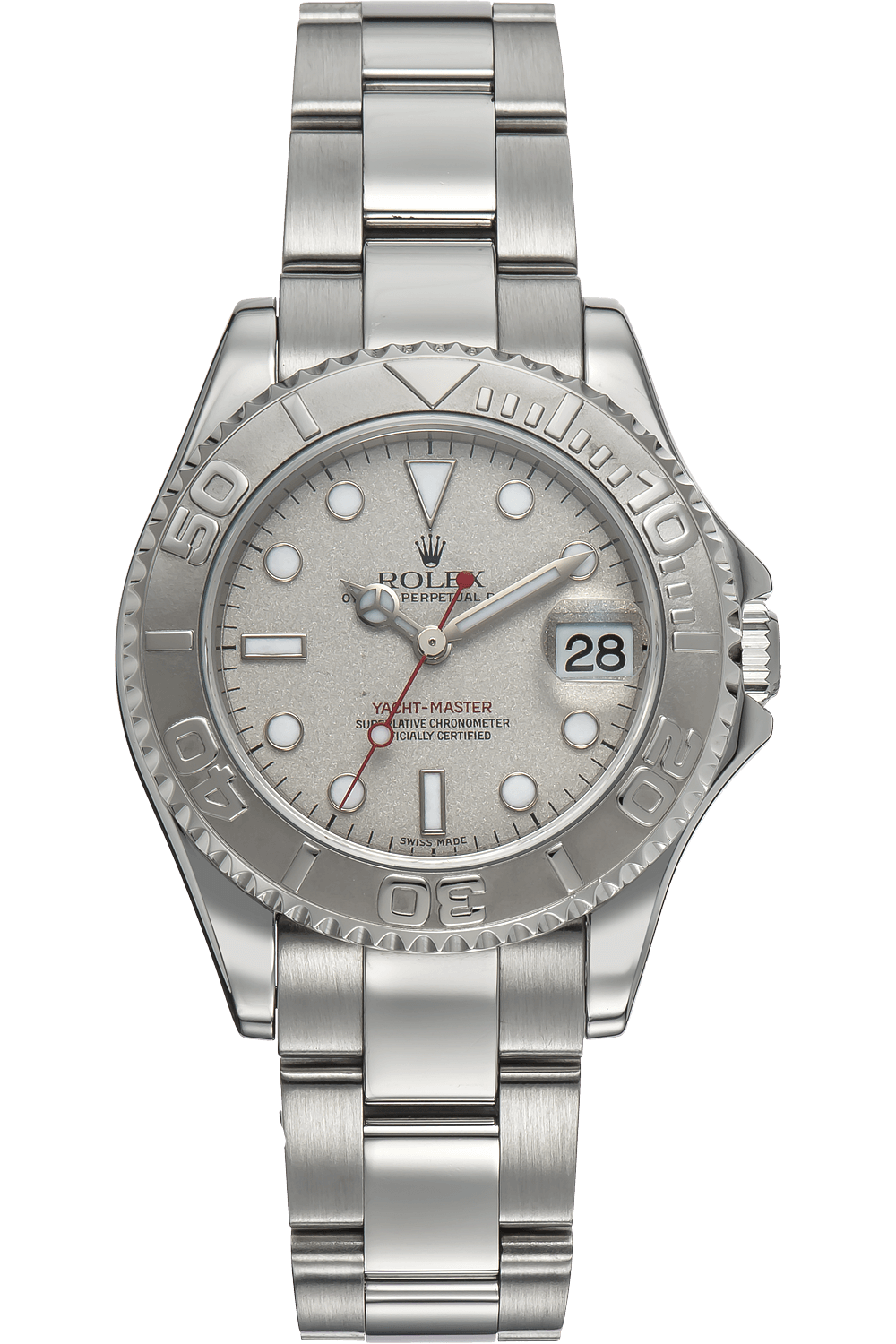 Yachtmaster Platinum and Stainless Steel Automatic