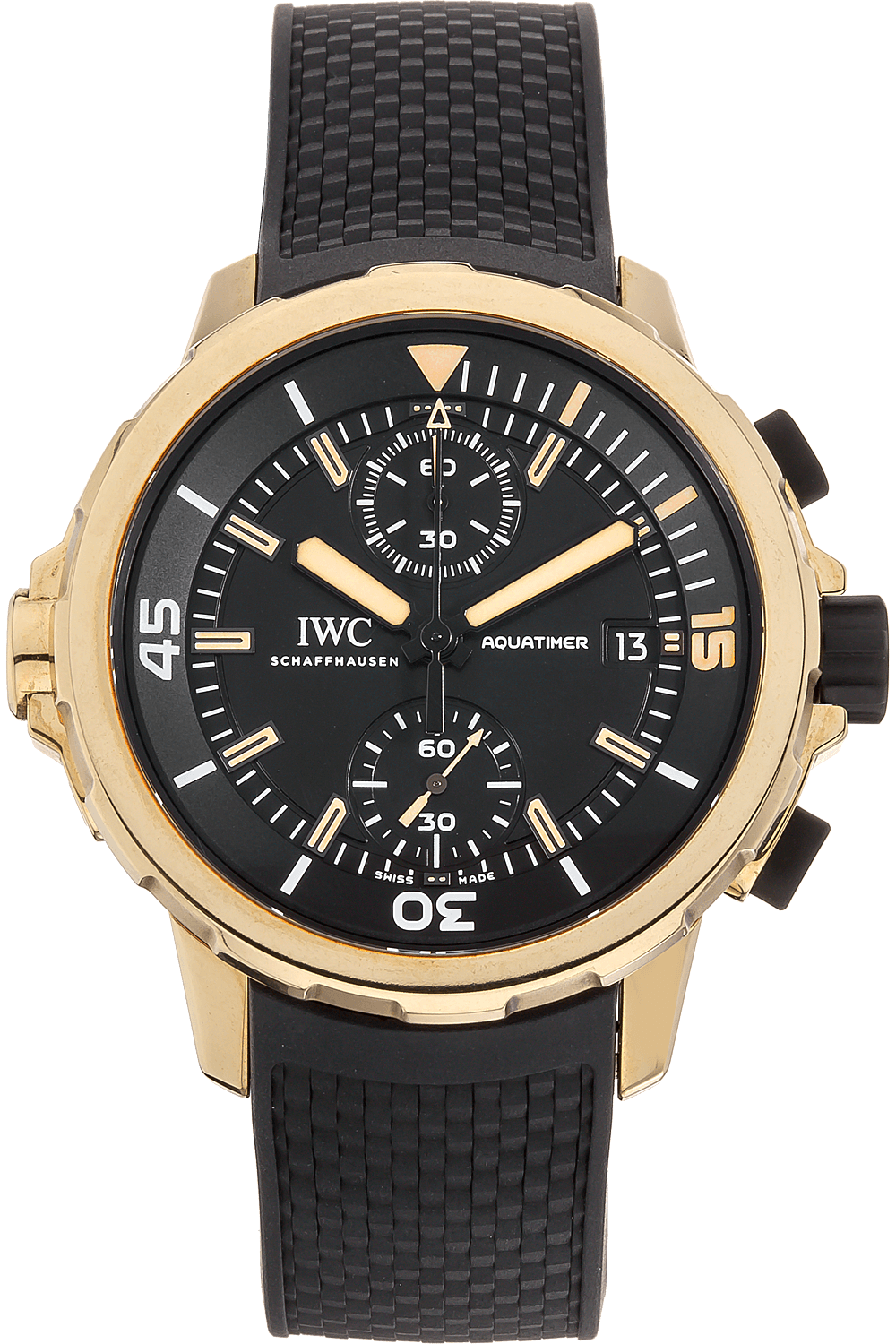 iwc aquatimer charles darwin bronze