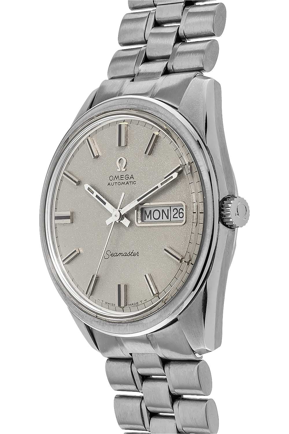 OMEGA Seamaster Automaticシルバー ※動作微ジャンク Pre-Owned Omega Seamaster Automatic Circa 1970s (166.032)