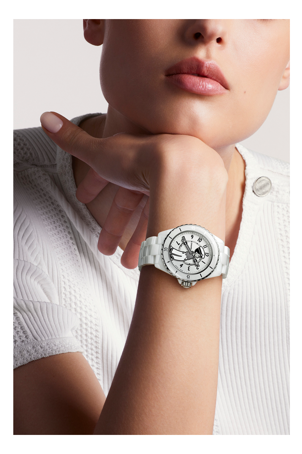 Chanel Mademoiselle J12 La Pausa Watch, 38 MM (H7481)