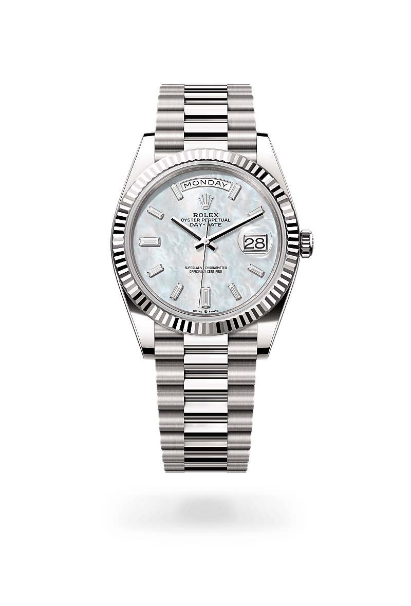 入園入学祝い 18 in 40 Day-Date Rolex ct M228239-0078 gold, white その他