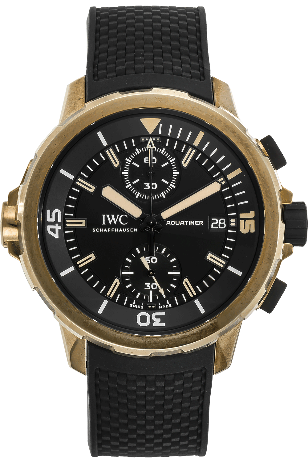 iwc aquatimer charles darwin bronze