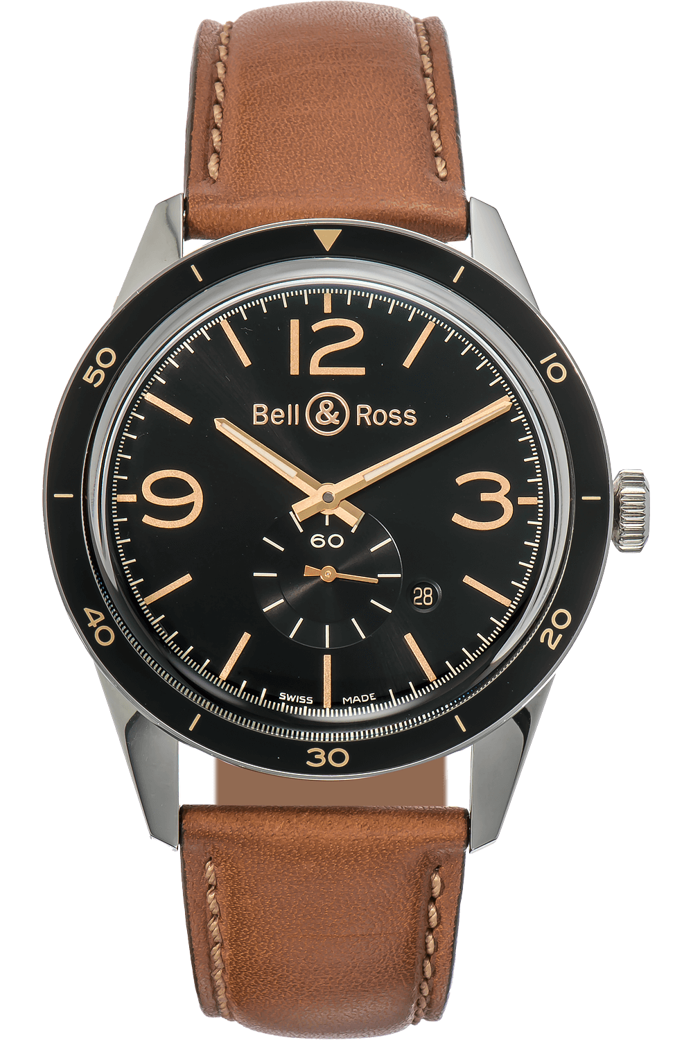 Pre-Owned Bell & Ross BRV1-23 Golden (BRV123-GH-ST)