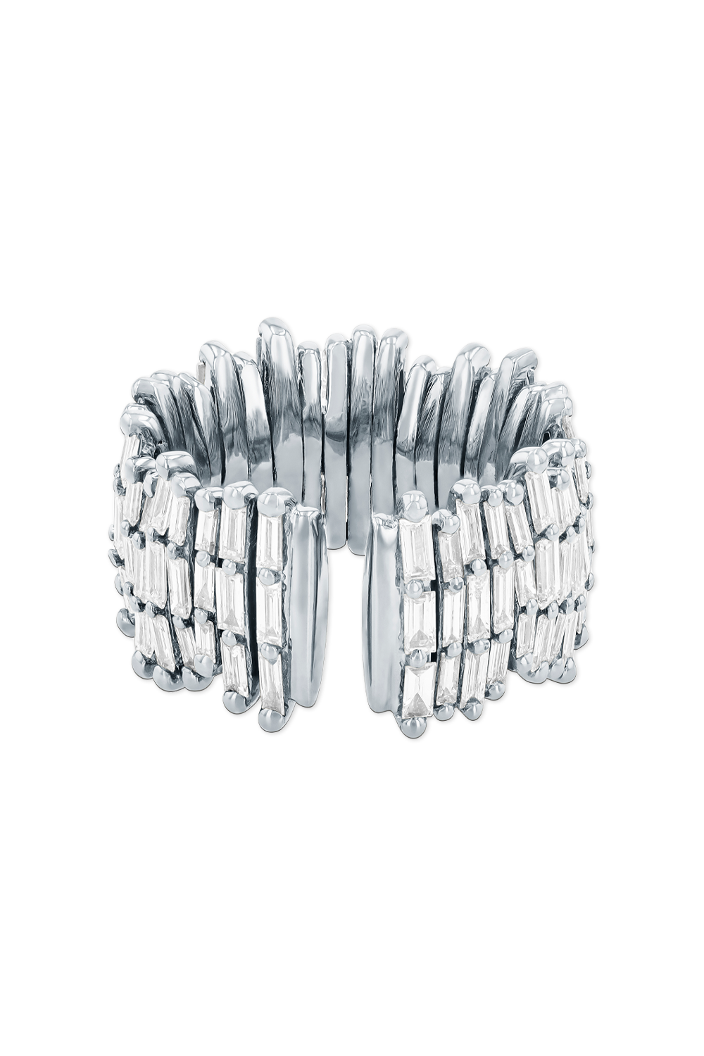 Classic Gold Full Baguette Milli Eternity Band - Suzanne Kalan