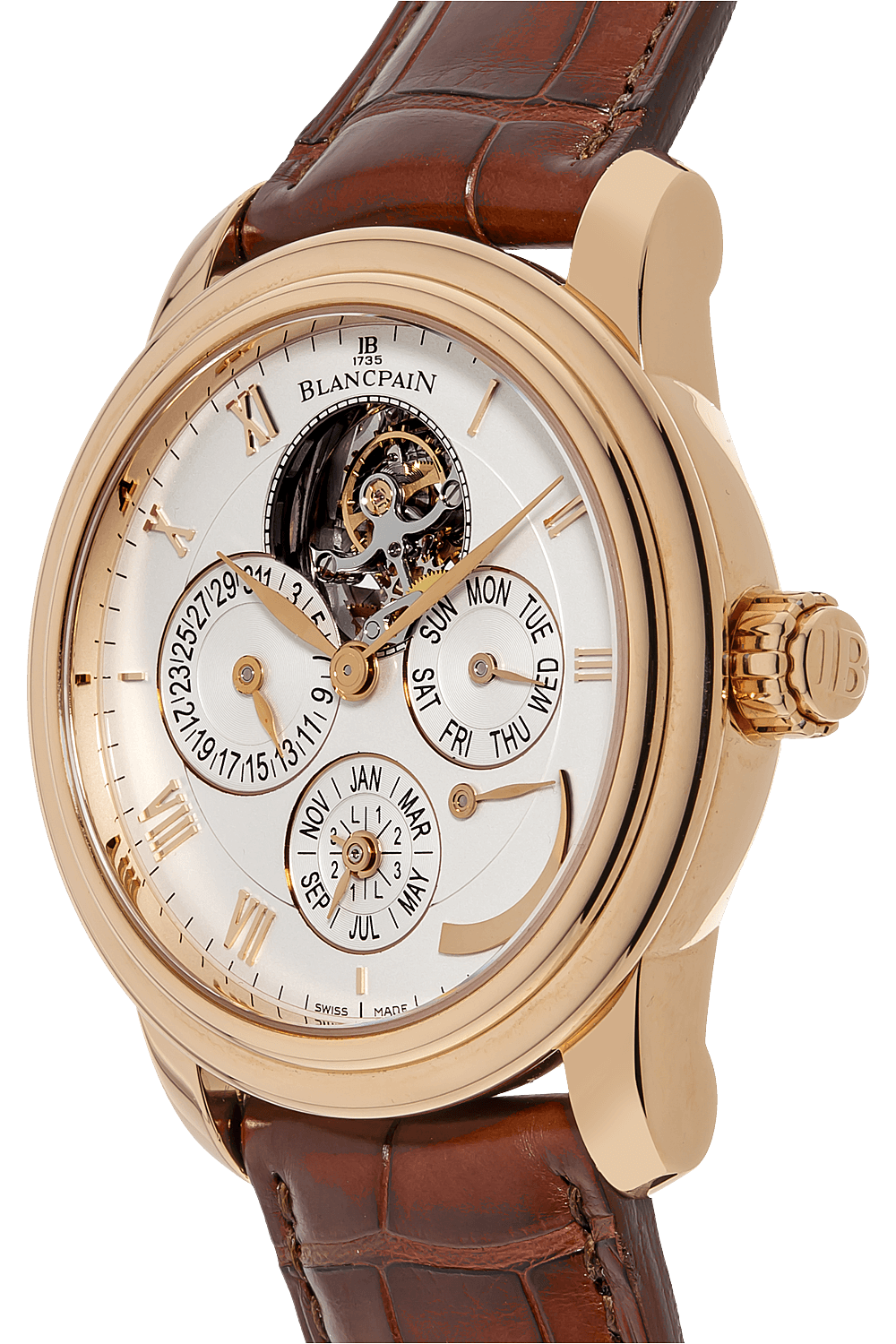 le brassus tourbillon perpetual calendar rose gold automatic