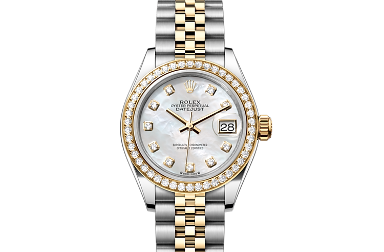 akse Maori afbalanceret Rolex Lady-Datejust in Oystersteel and gold, m279383rbr-0019 | Tourneau |  Bucherer - US
