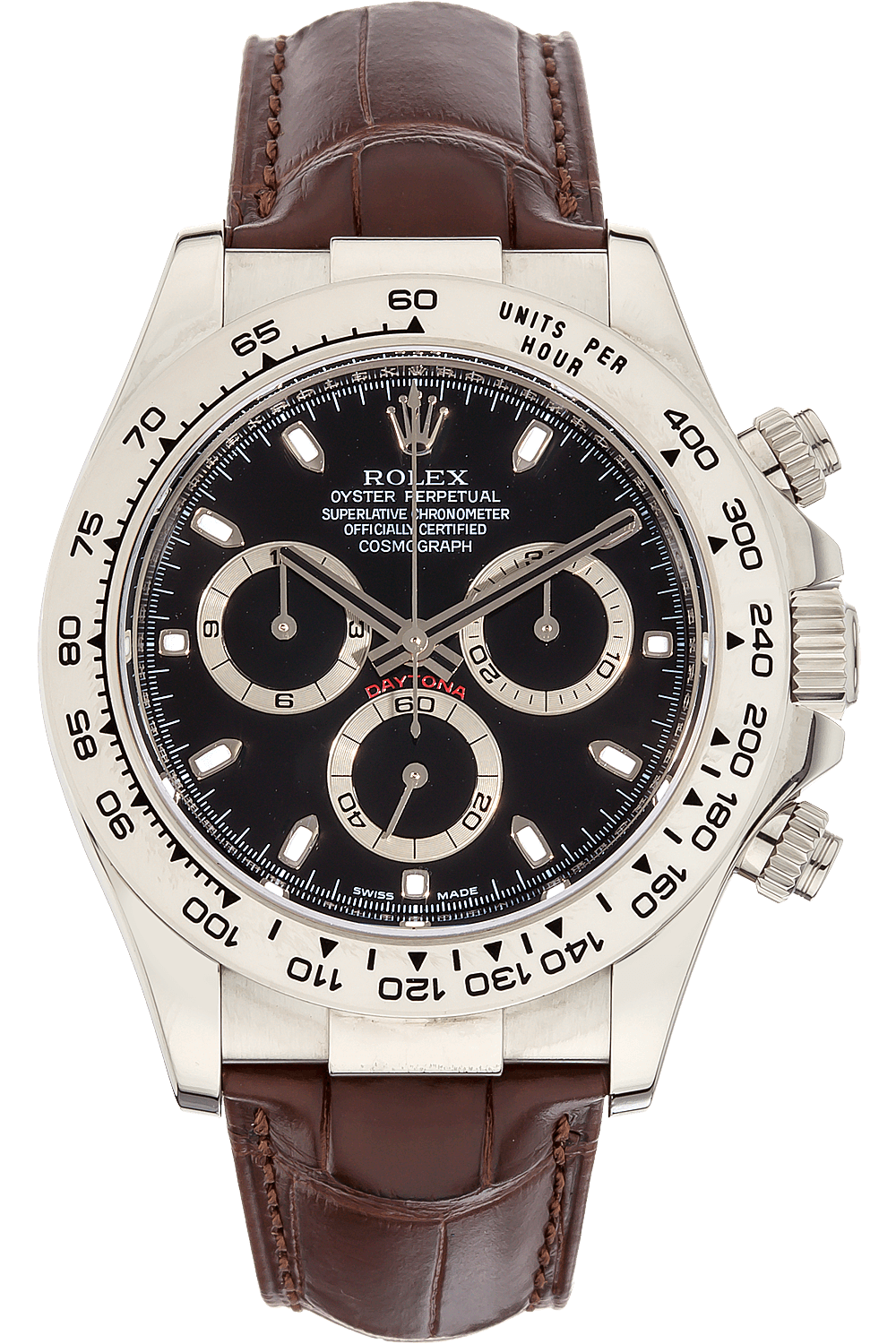 daytona white gold automatic