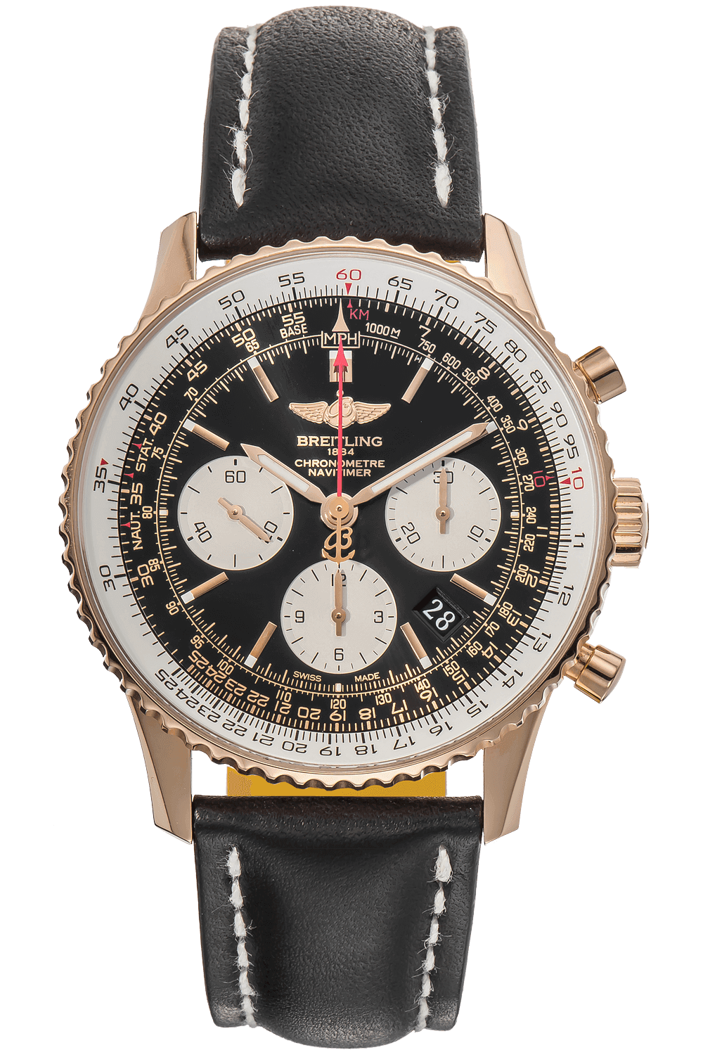 Breitling Navitimer 01 Limited Edition Silver Dial Steel Watch